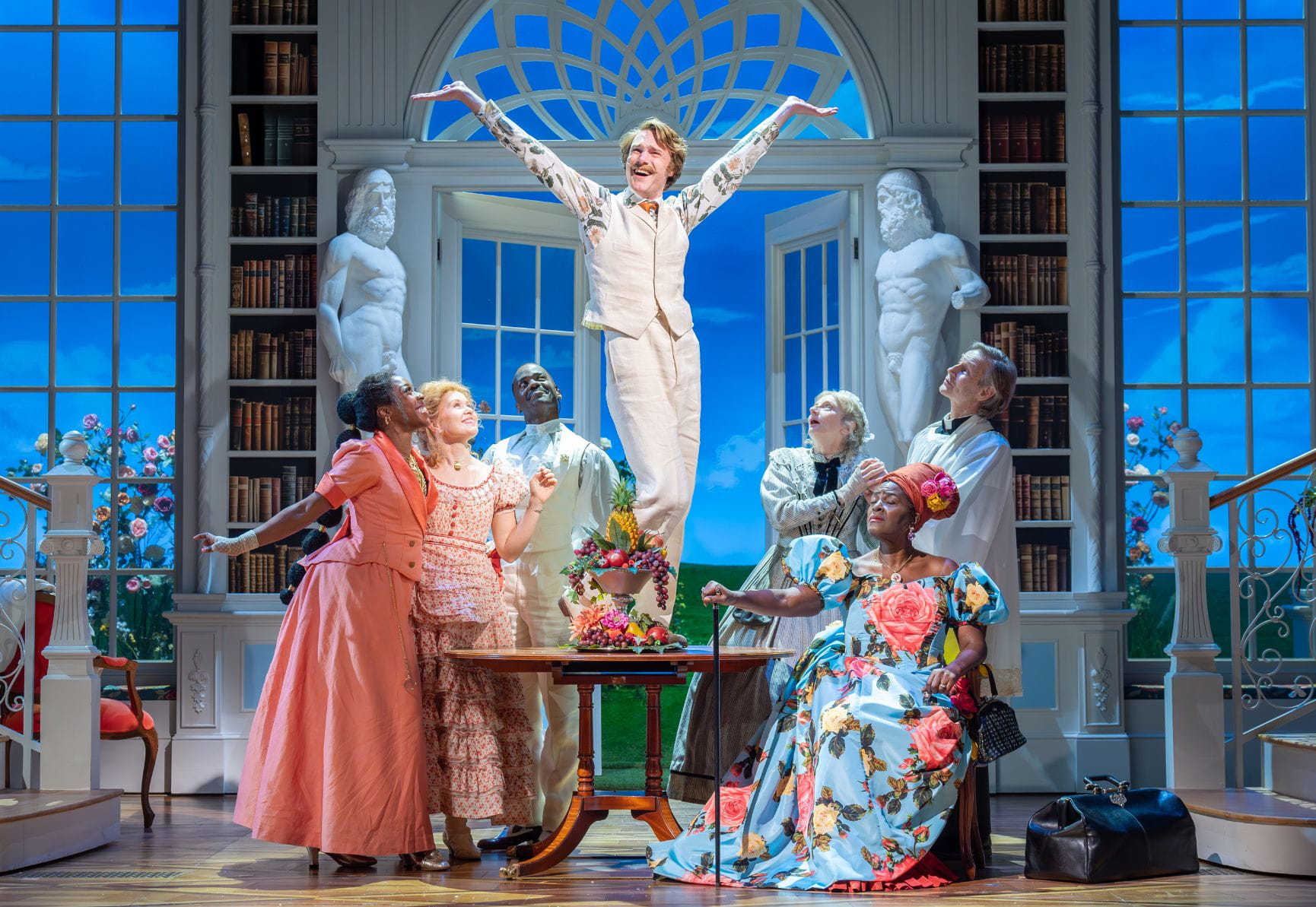 The cast of Importance of Being Earnest