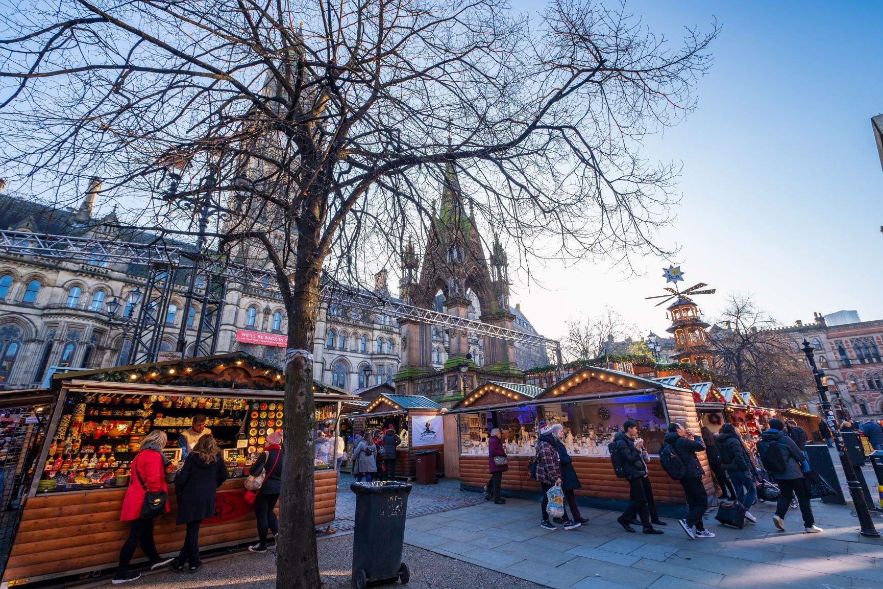 Manchester Christmas Markets and Winter Gardens