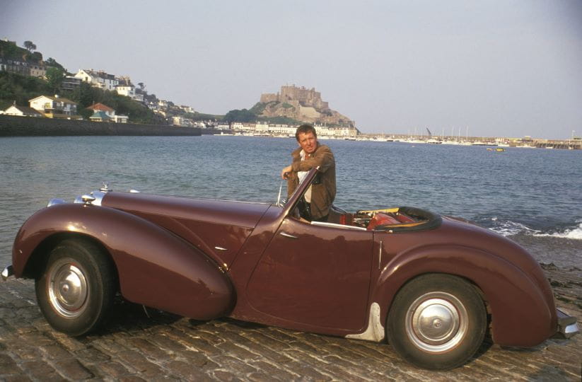 John Nettles as the original Bergerac in Jersey