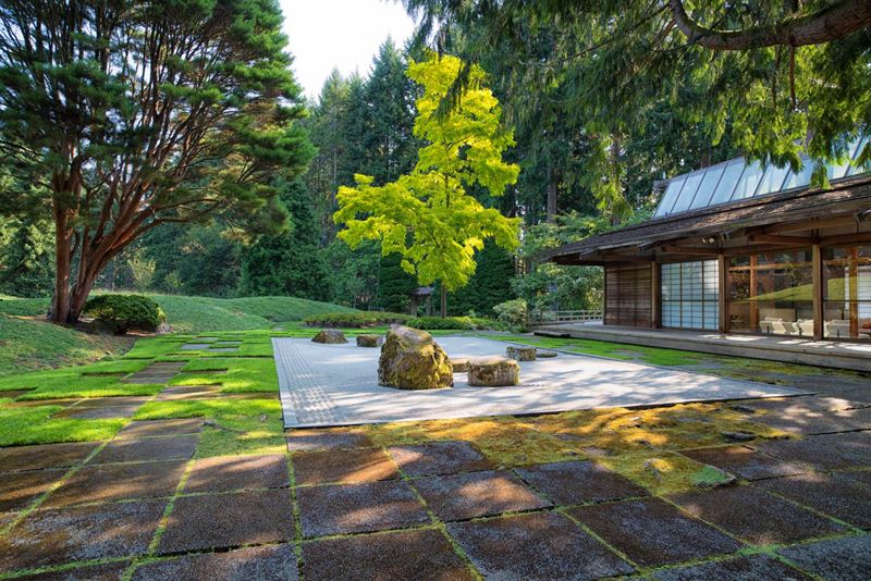 Bloedel Reserve, Bainbridge Island, Washington State, USA