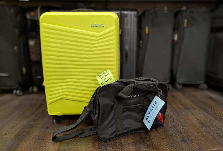 BA and Jet2 luggage allowance