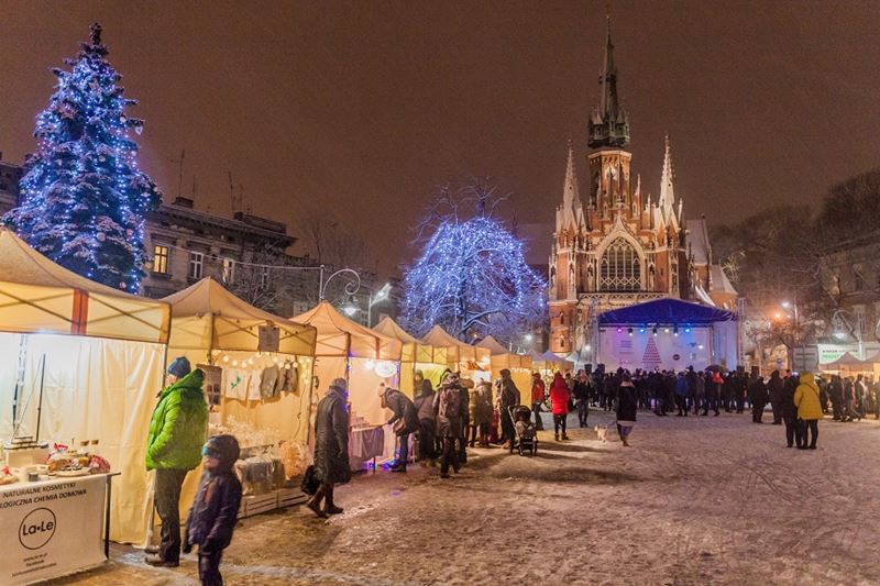 Christmas market in Krakow