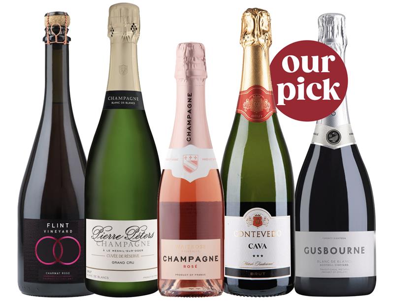 Six bottles of the fizz mentioned in the article