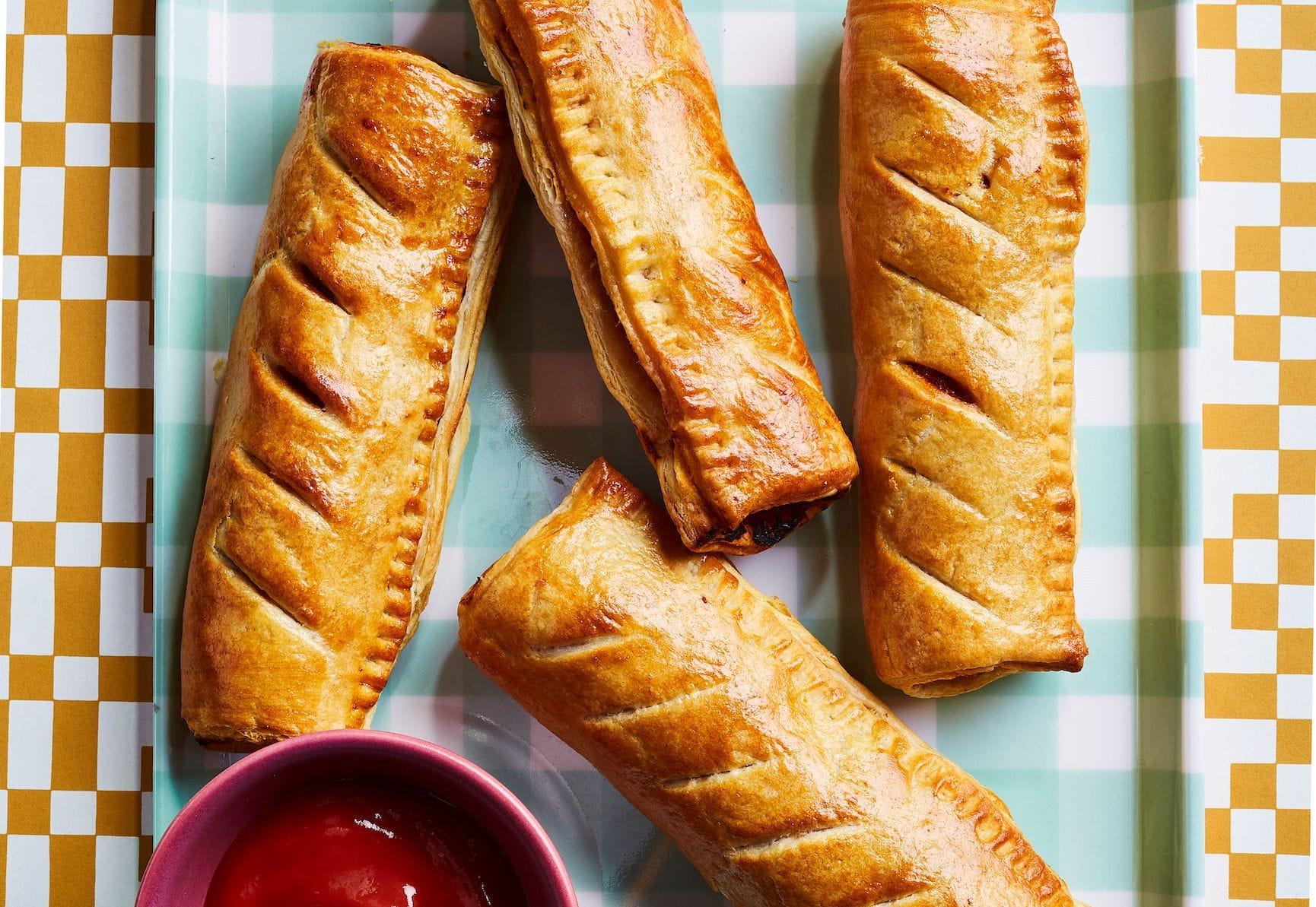 sausage rolls done in the air fryer