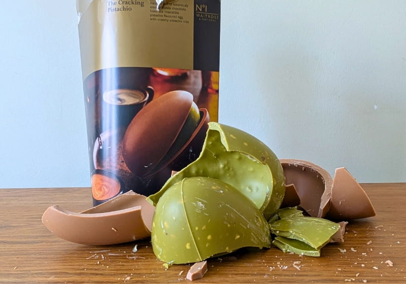 Waitrose Pistachio egg