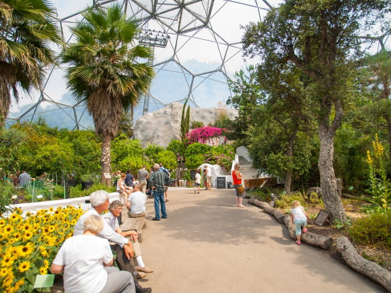 The Eden Project in Spring