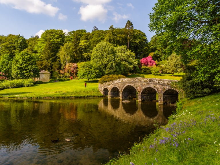 Stourhead Garden in Spring