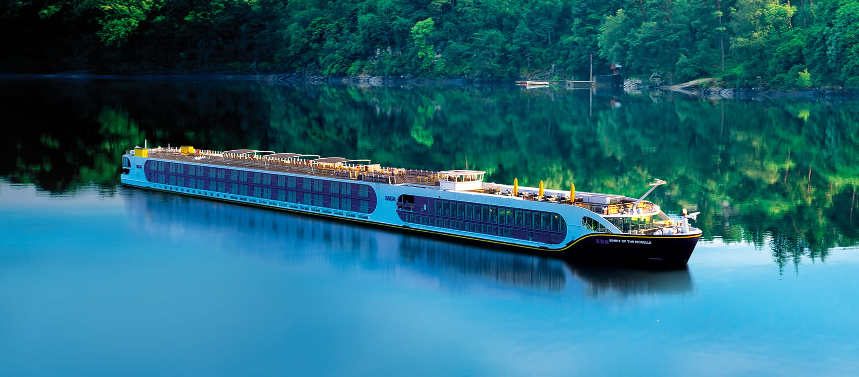 The Spirit of the Moselle on the water