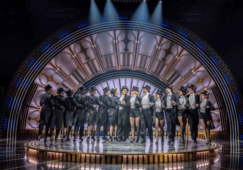 a scene from Top Hat musical