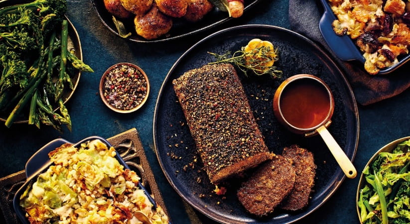 Aldi vegetarian Christmas platter