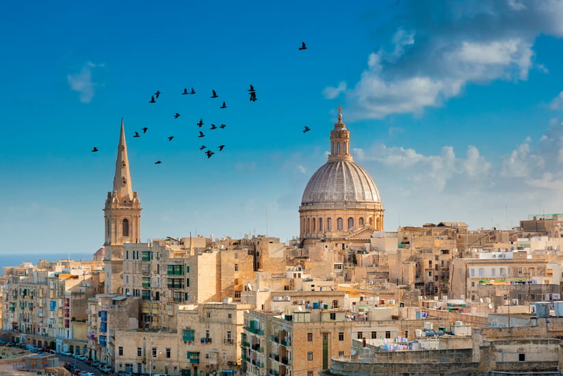 Malta skyline