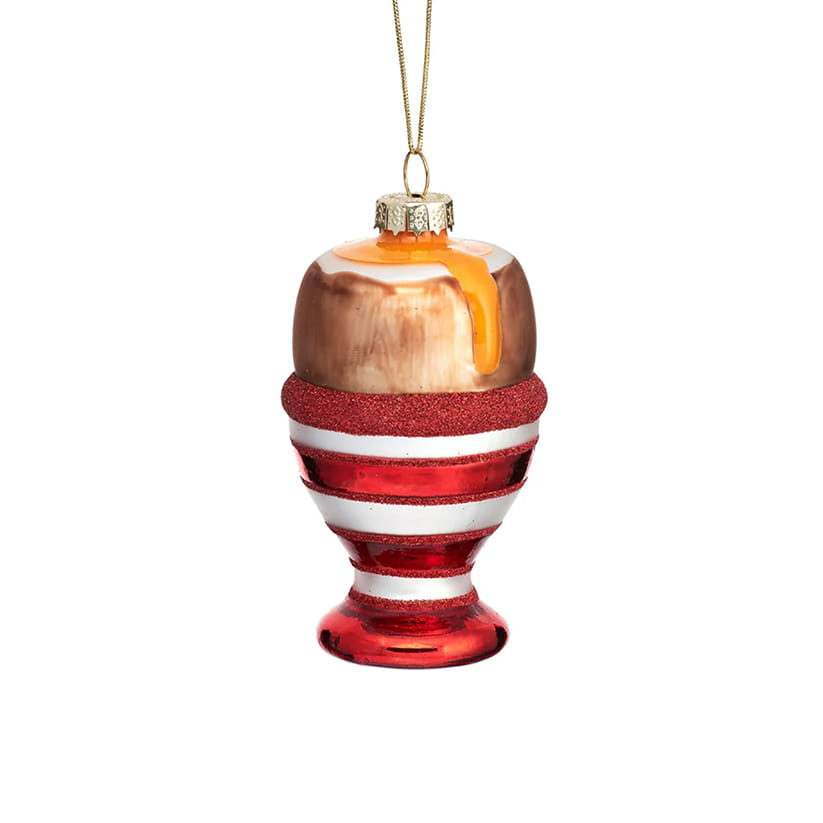 A Sous Chef Runny Egg Bauble Tree Decoration