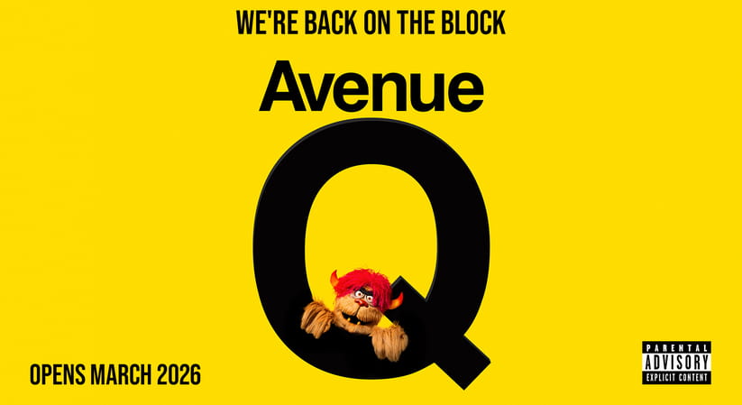Avenue Q theatre poster