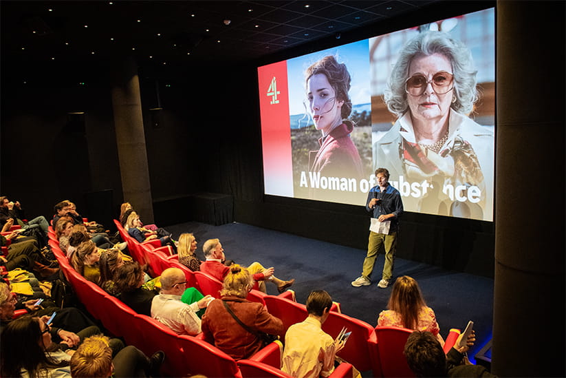 The screening of A Woman of Substance