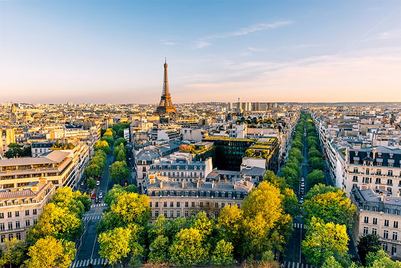 Paris skyline