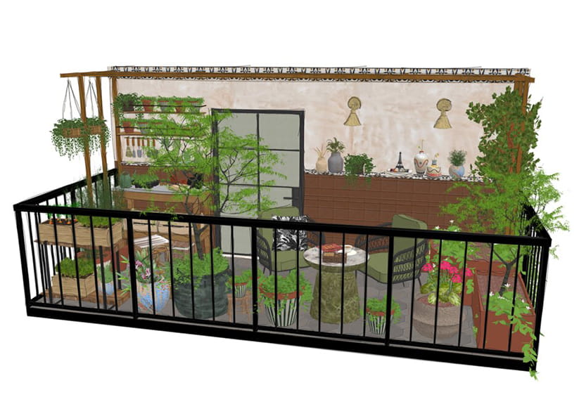 Rendering of A Little Garden of Shared Knowledge