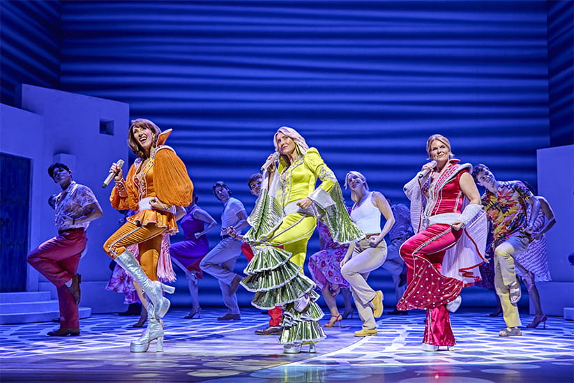 Kate Graham as Tanya, Sara Poyzer as Donna & Nicky Swift as Rosie in MAMMA MIA!