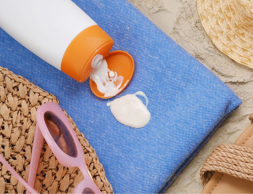 How to stay safe in a heatwave: use SPF