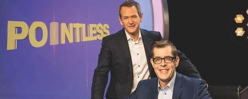 Alexander Armstrong pictured with Richard Osman on the show Pointless