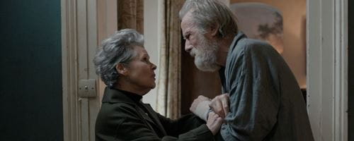 Imelda Staunton (left) and Bill Nighy (right) in & SONS 