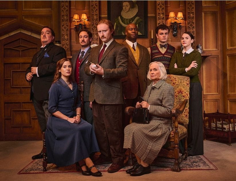 The cast of The Mousetrap