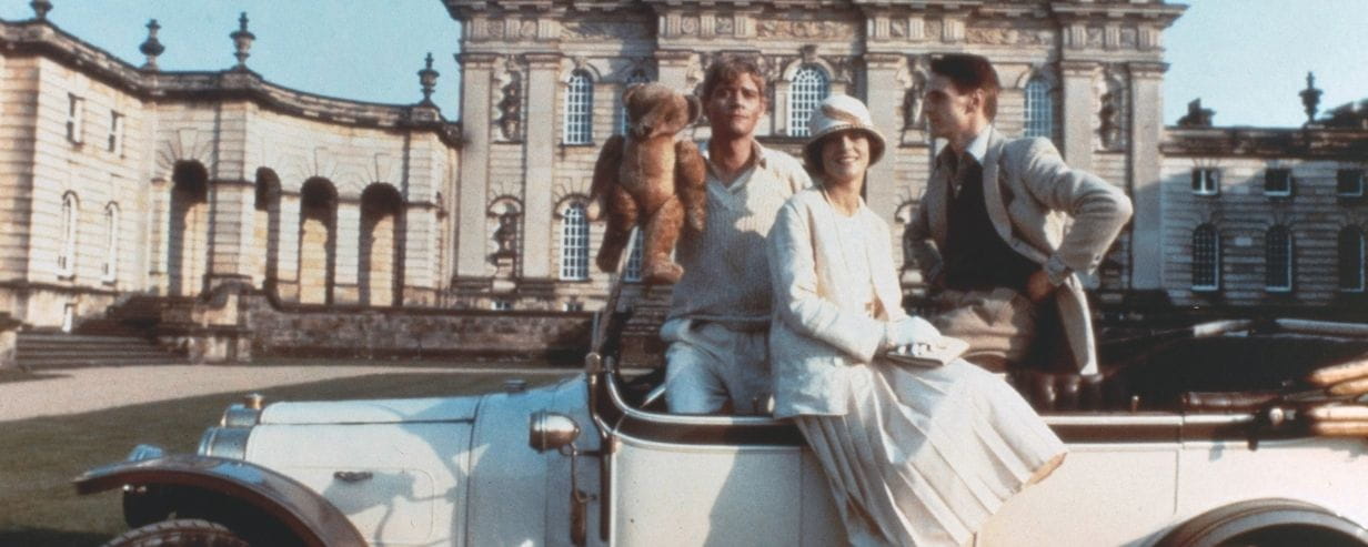 A picture of Diana with Jeremy Irons and Albert Finney