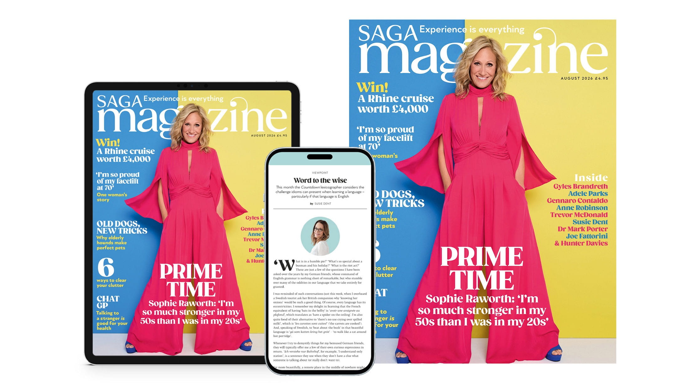 Saga magazine ipad iphone and print most recent issue