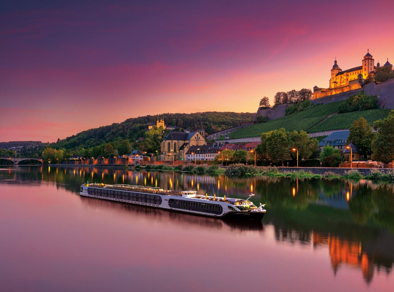 A Saga river cruise on the Moselle river