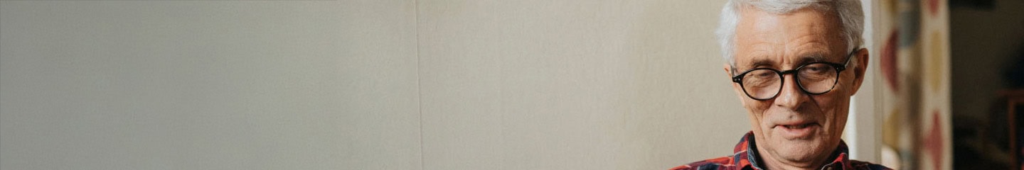 A man looking at his phone