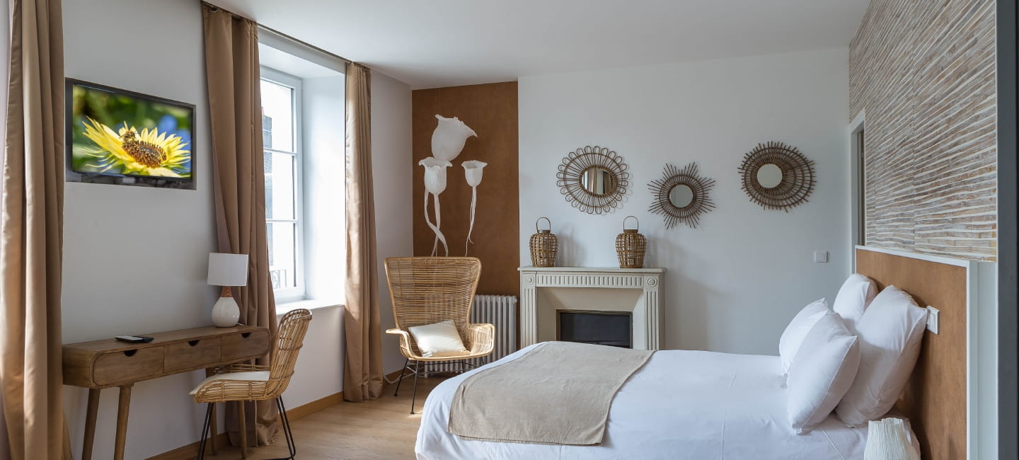 An image of a well presented bedroom