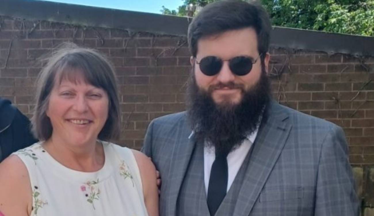 Cameron and his mum Elizabeth