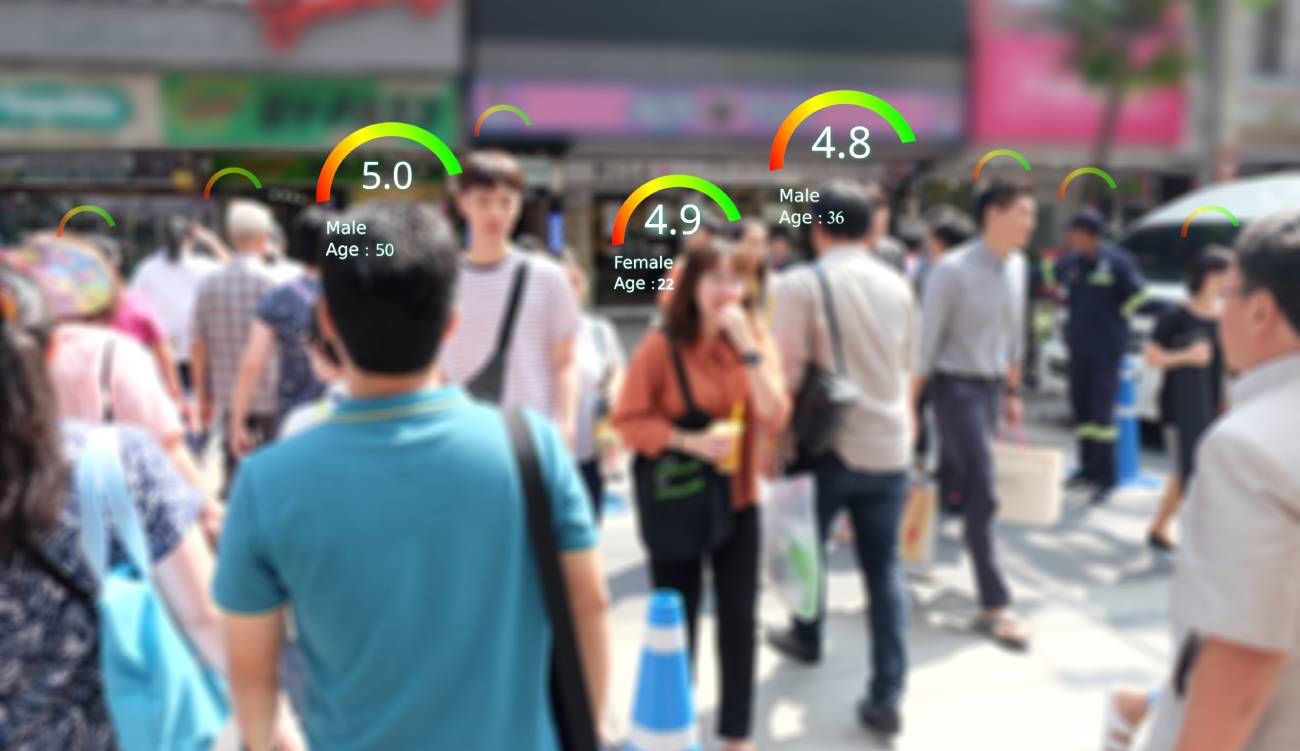 smart AI analytics identify person technology, credit score rating