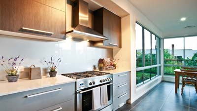 Modern kitchen extension